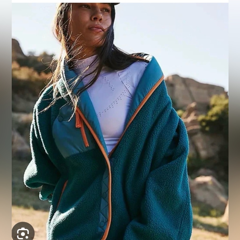 Free People Movement Hit the Slopes jacket in EUC